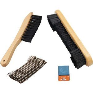 Set of [4 / 3 /2] Billiards Pool Table & Rail Brush Cleaning Tools - Wooden Kit